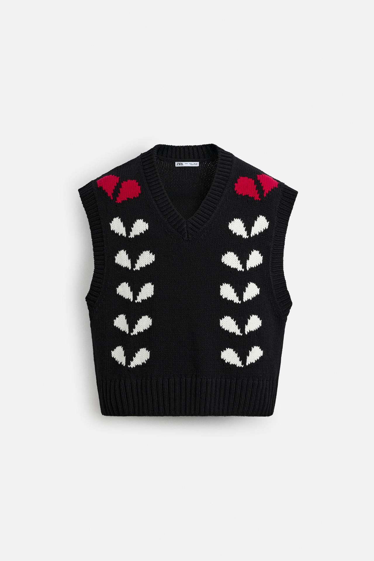 LIMITED EDITION HEART JACQUARD WAISTCOAT