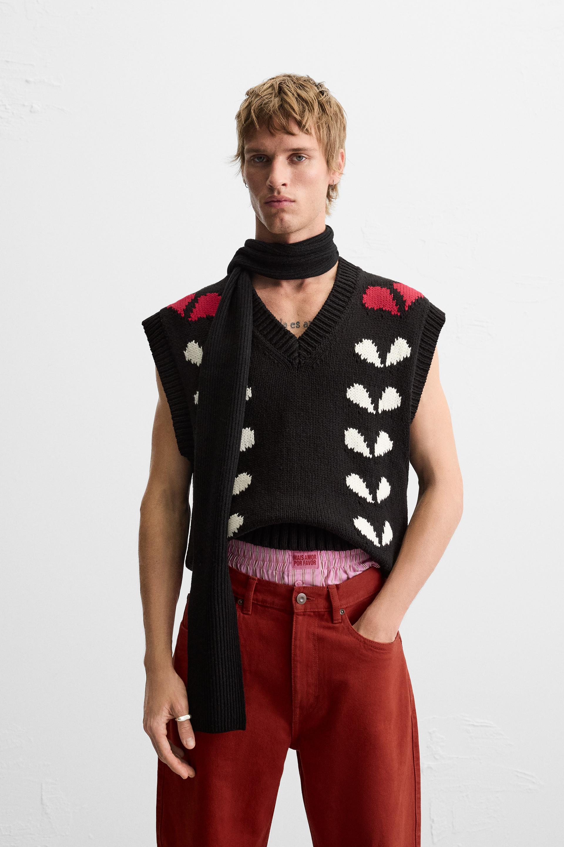 LIMITED EDITION HEART JACQUARD WAISTCOAT