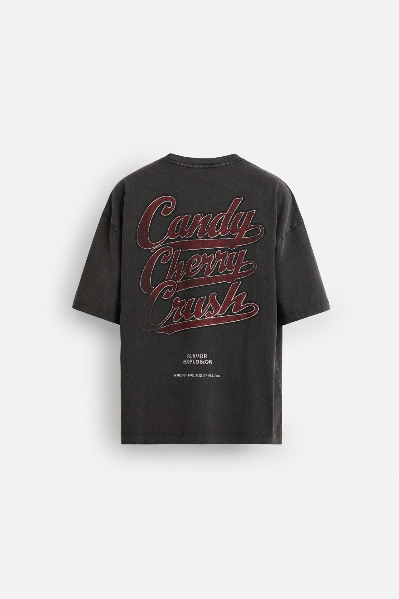 FADED PRINTED T-SHIRT