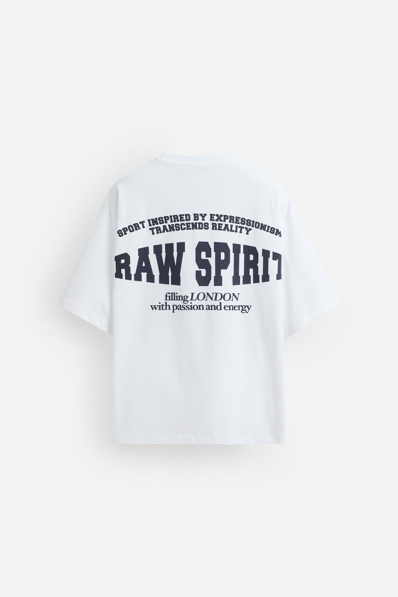 RETRO NUMBER PRINT T-SHIRT