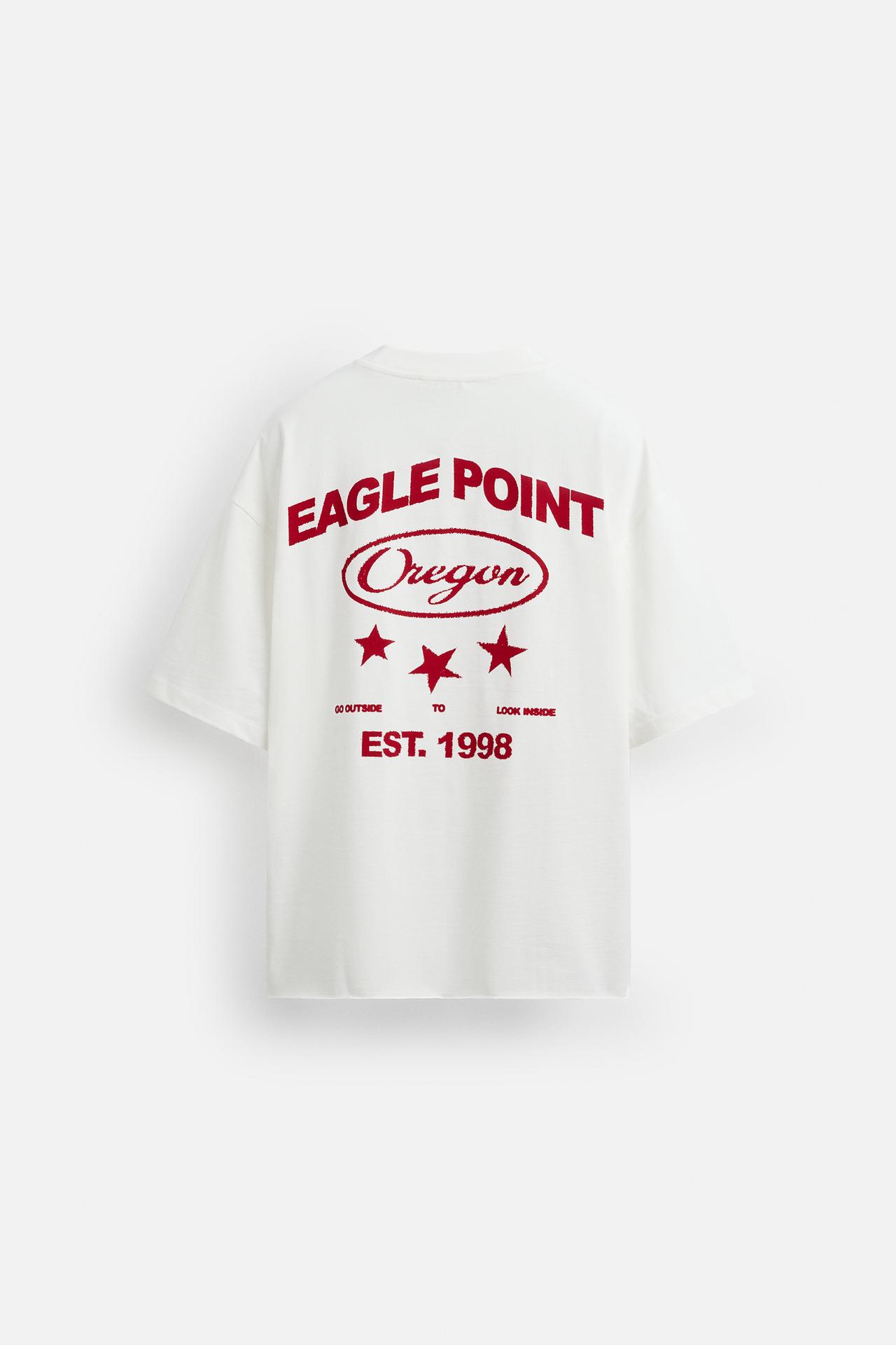 WASHED PRINT T-SHIRT