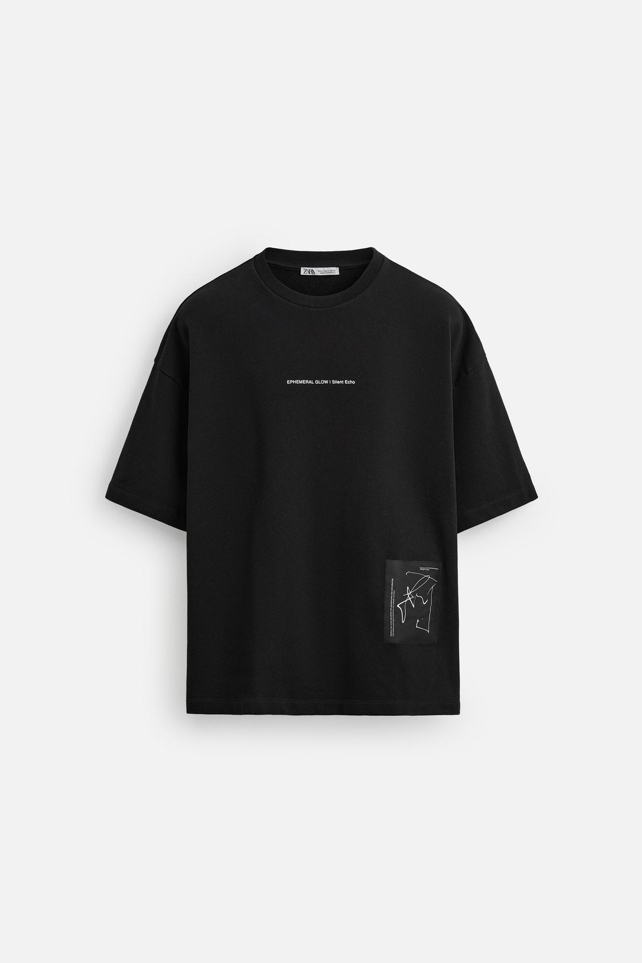 SWEATSHIRT WITH PRINTED PATCH