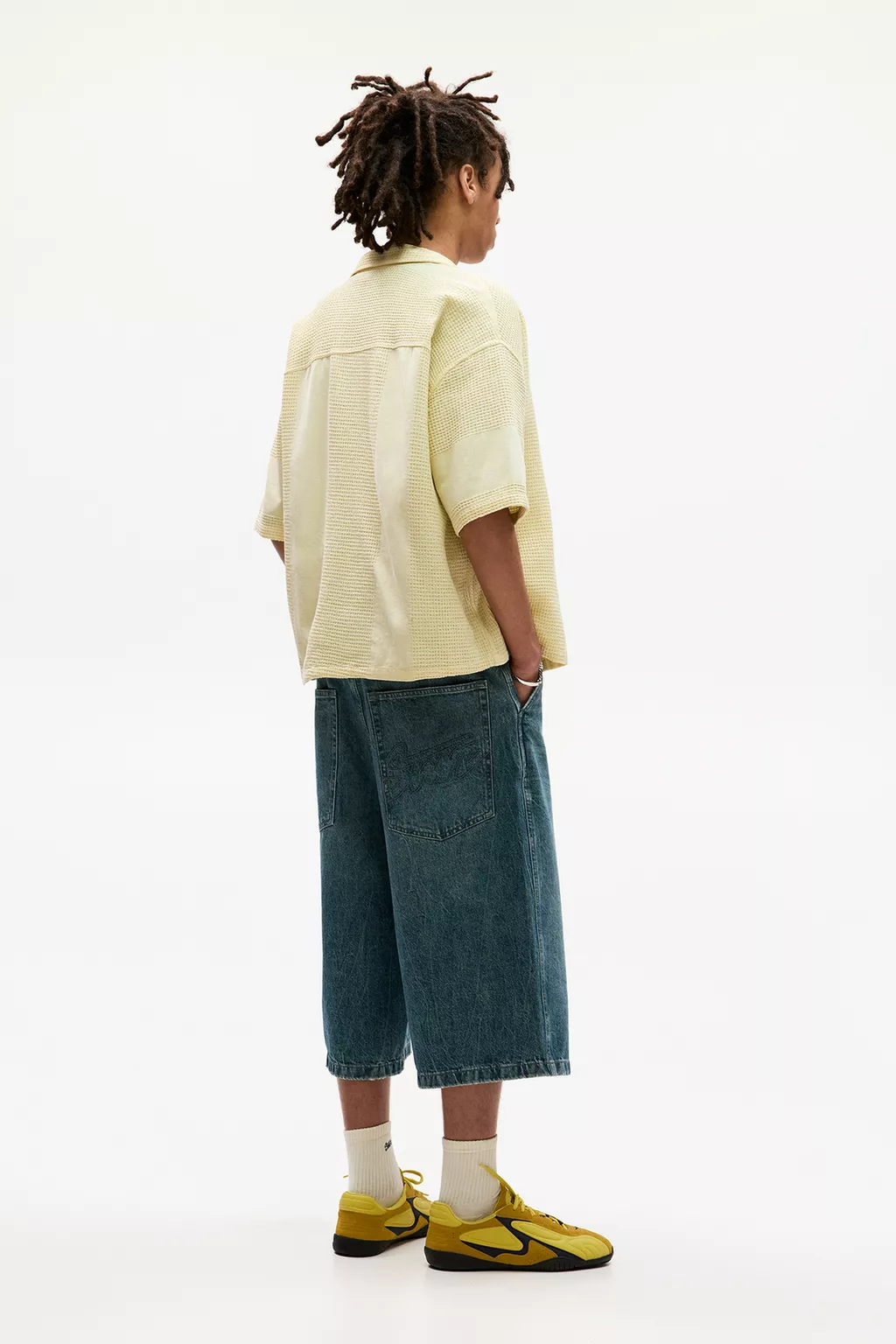  Short sleeves and wafer textured STWD shirt 