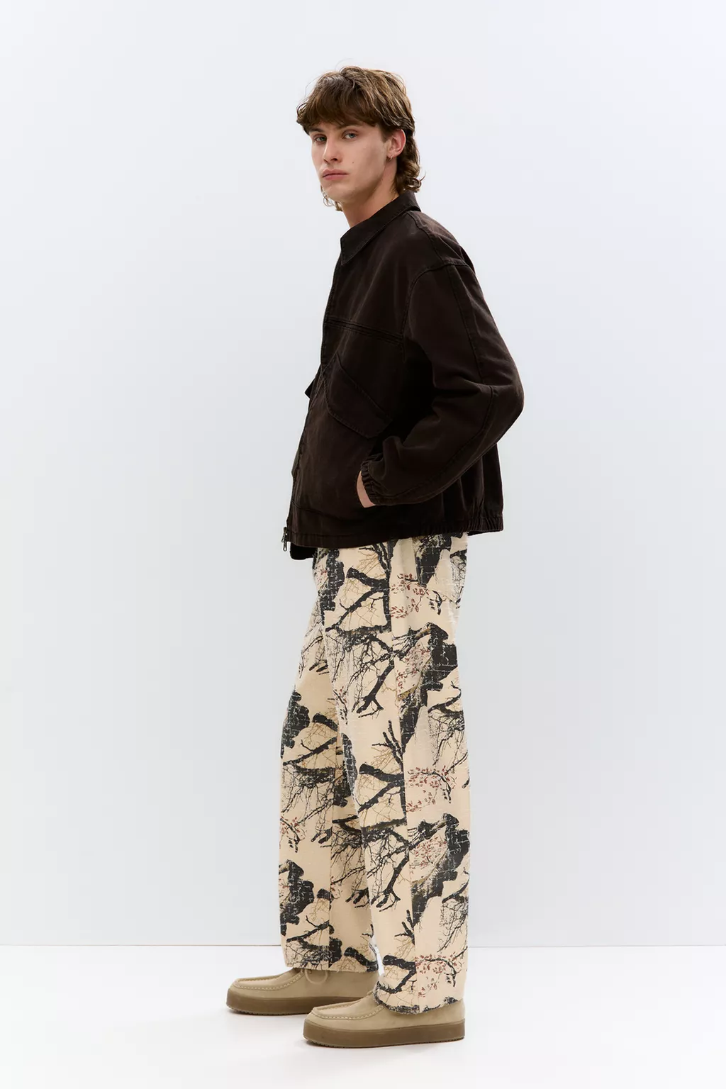  Branch Patterned Pants