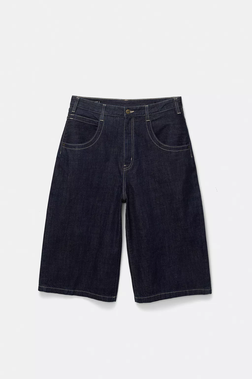 Super baggy STWD denim bermuda