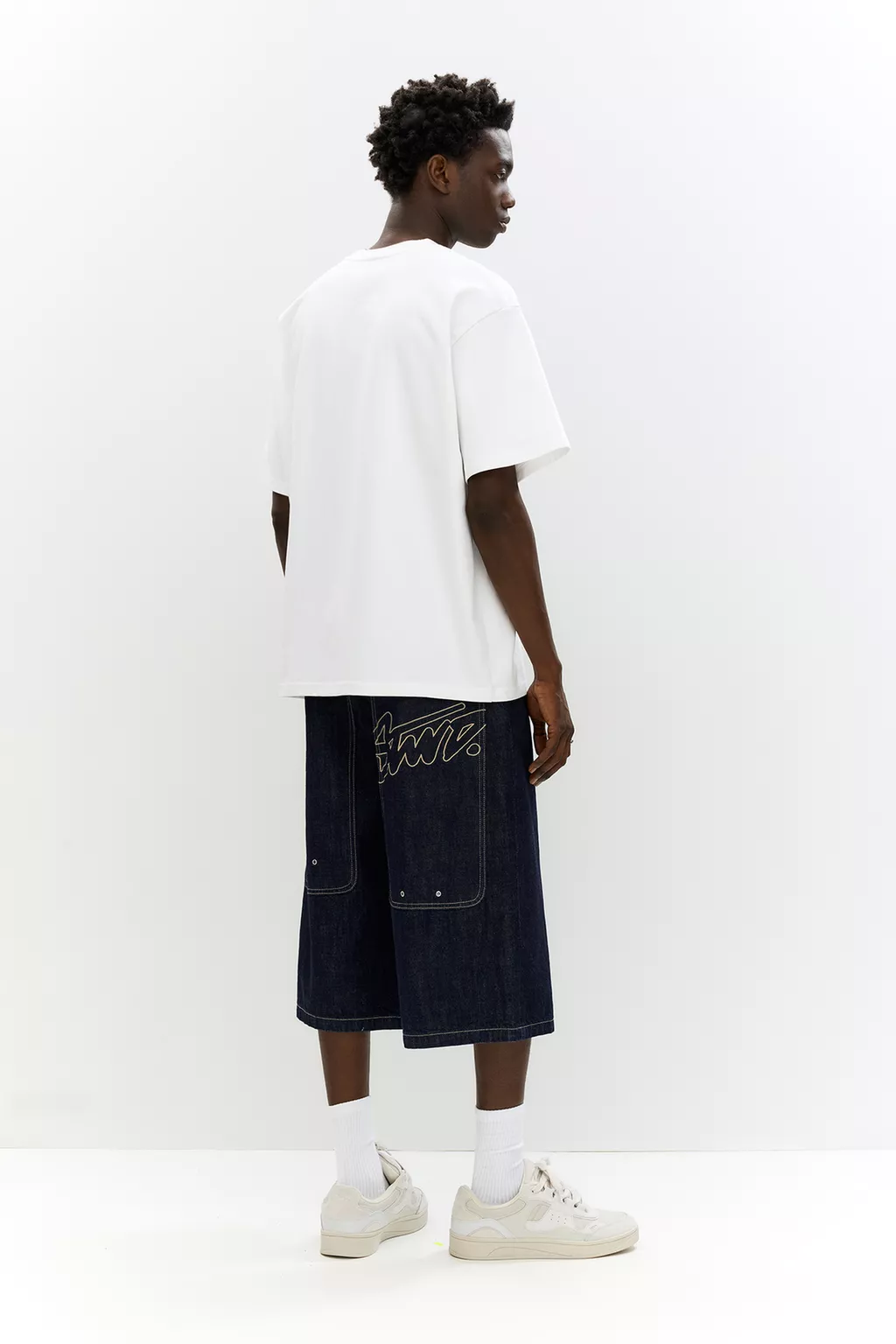  Super baggy STWD denim bermuda