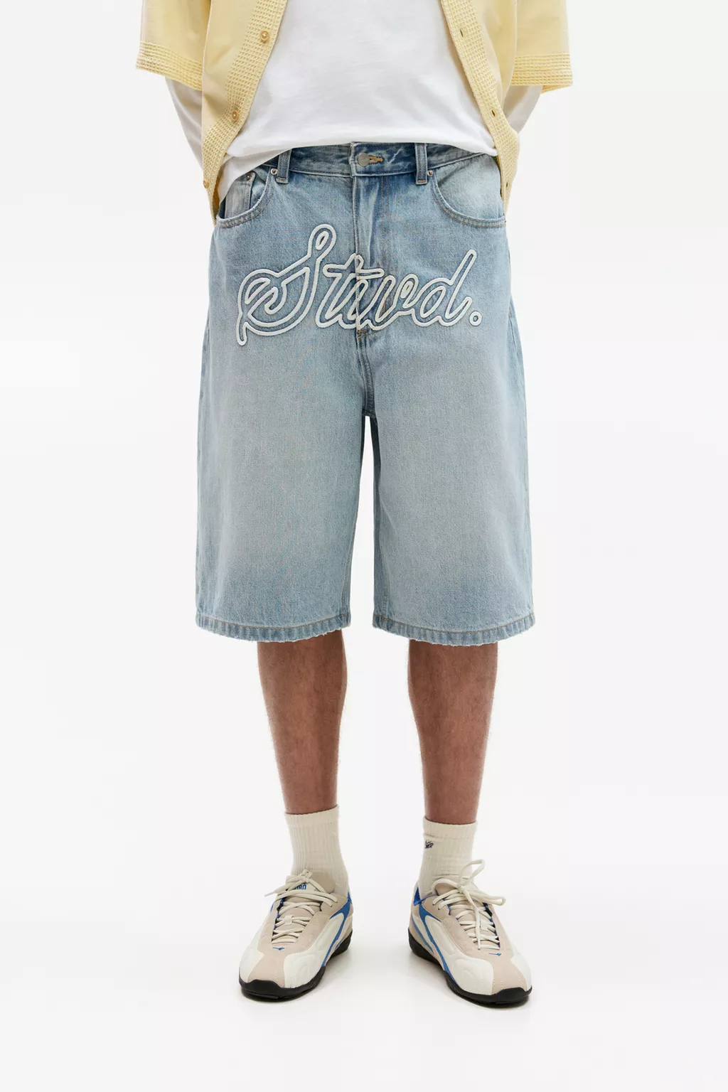  Embroidered STWD jort 
