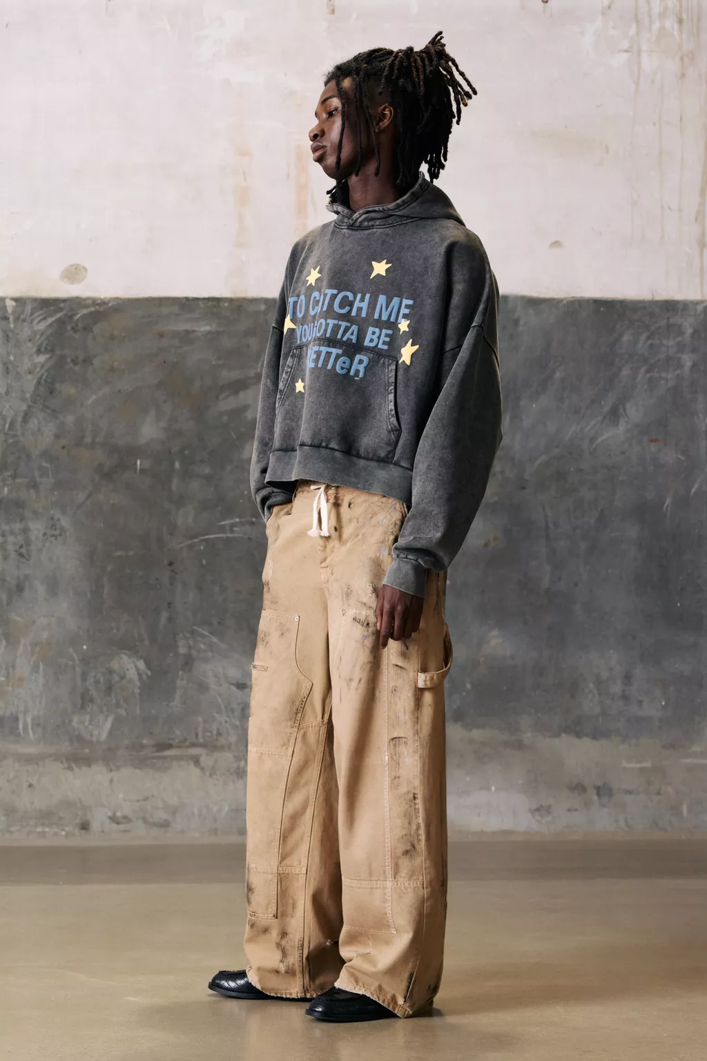 Rocket and Hooded crop STWD sweatshirt 