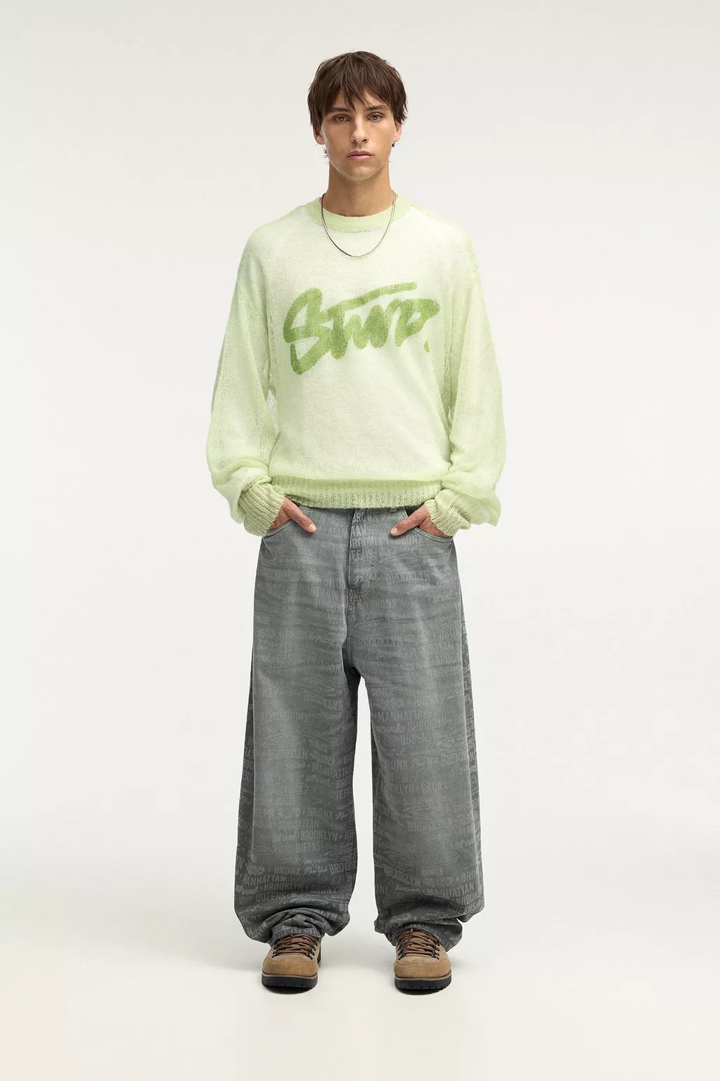 STWD Knitwear Sweater with Lampshade
