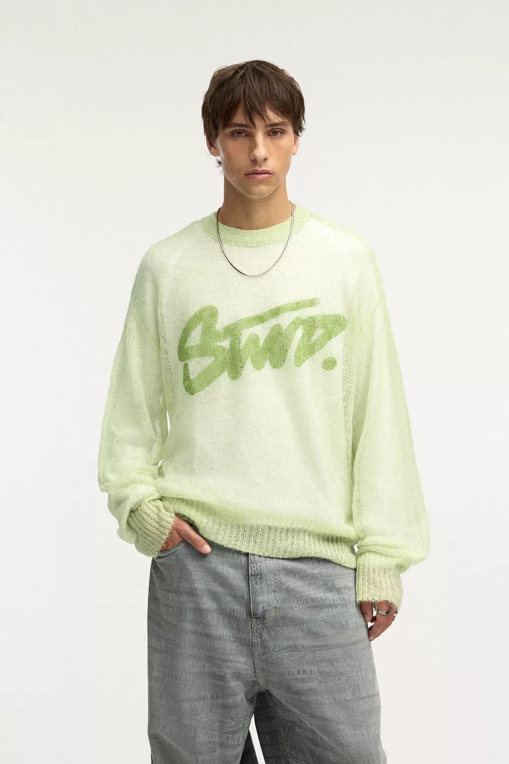  STWD Knitwear Sweater with Lampshade