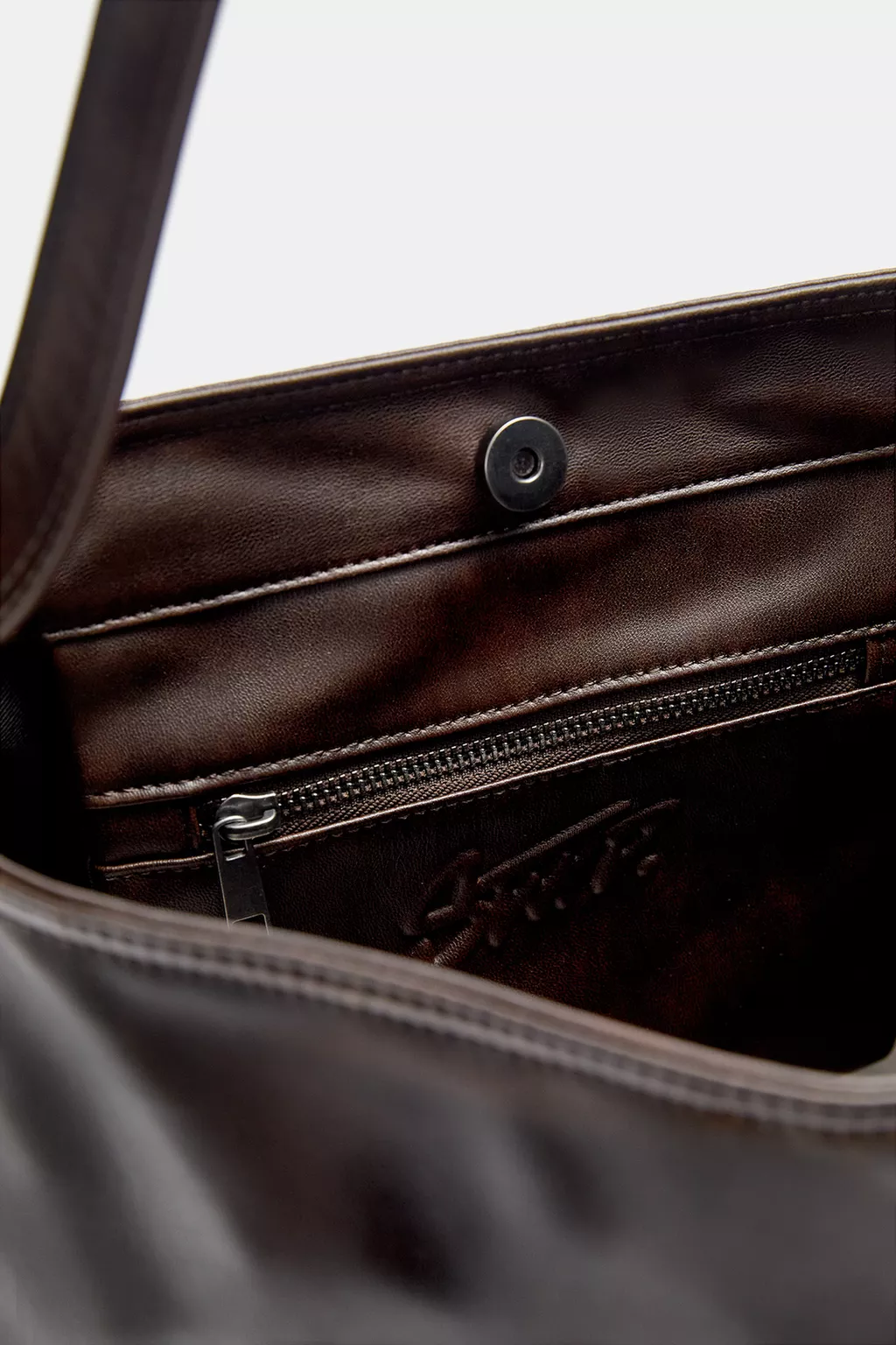 Distressed Detailed STWD mini tote bag 