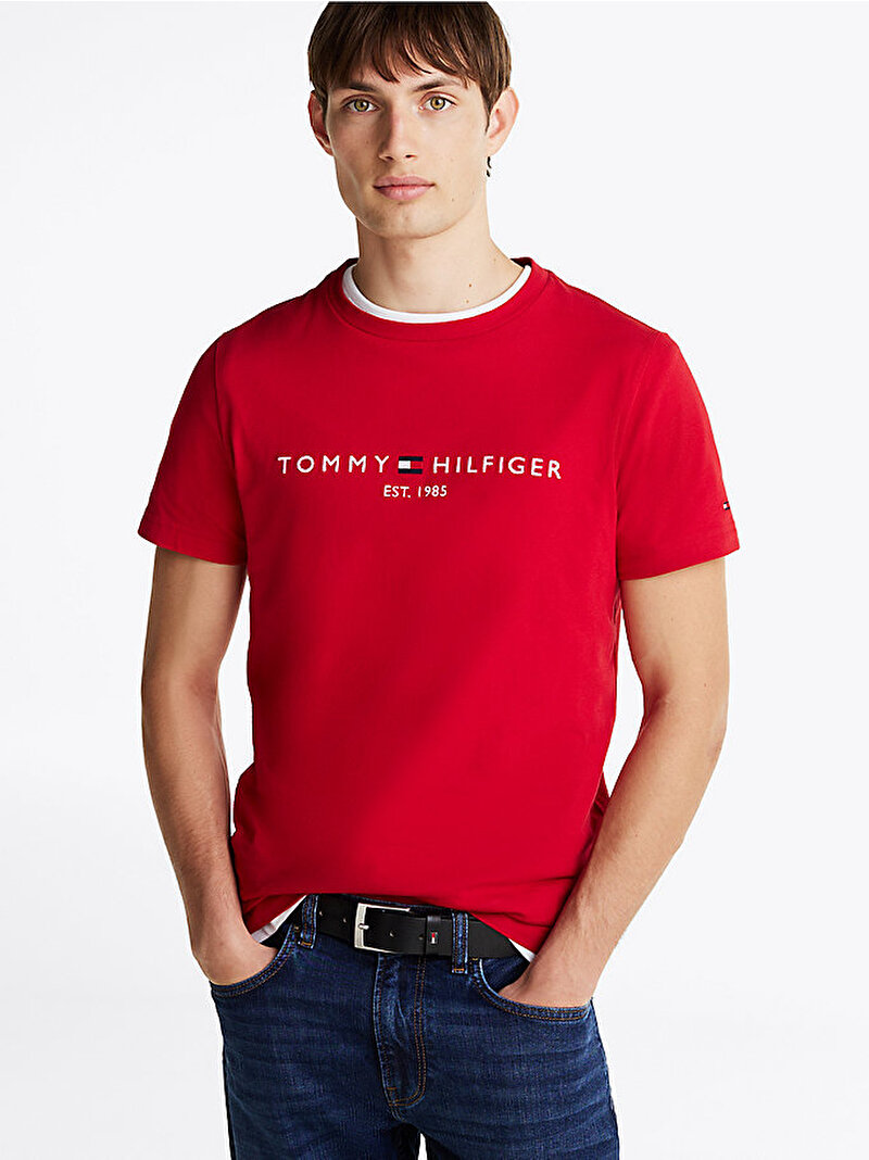mens tommy logo t-shirt