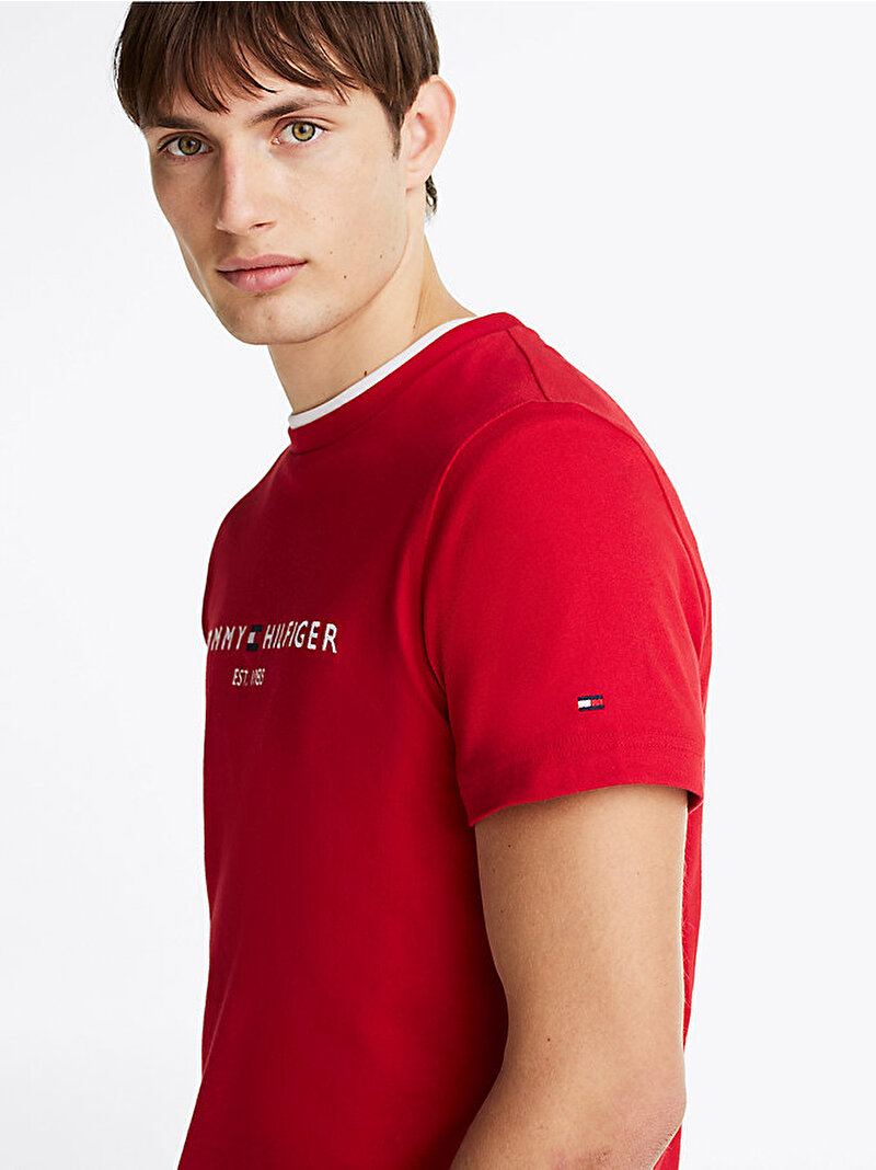 mens tommy logo t-shirt