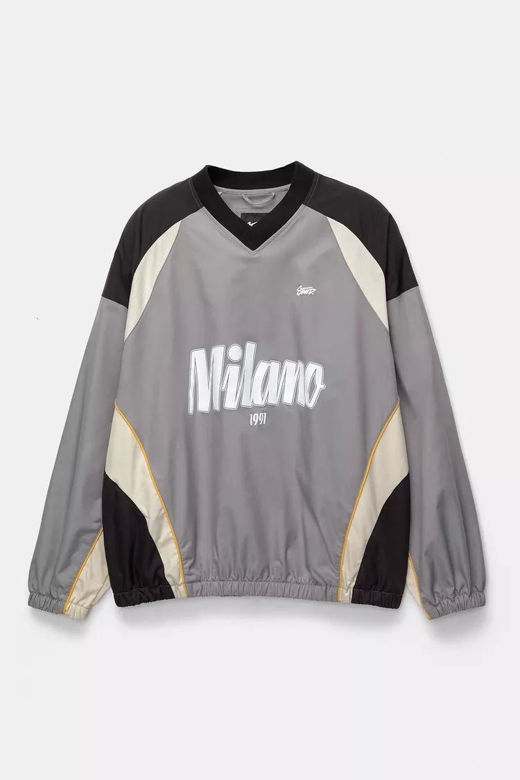 STWD windbreaker jacket with Milano lettering