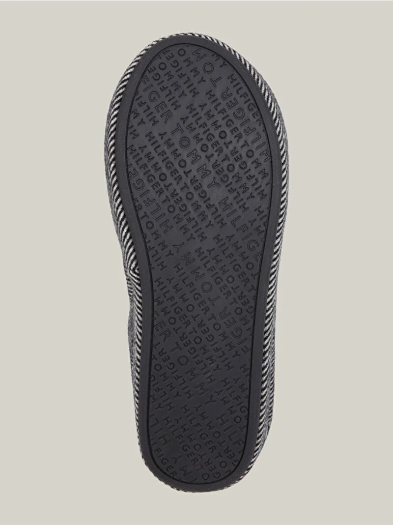 men's th embroi herringbon house slippers