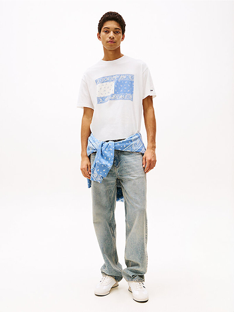 men's tjm reg paisley flag t-shirt