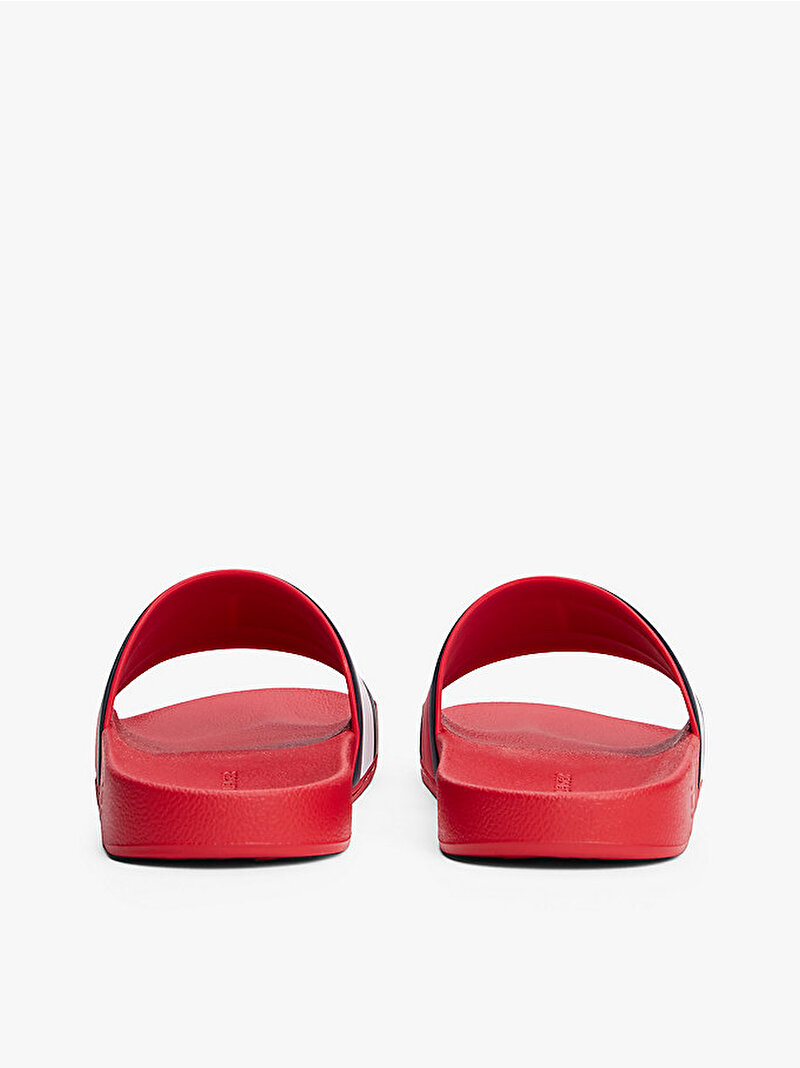 men's rubber th flag beach slippers