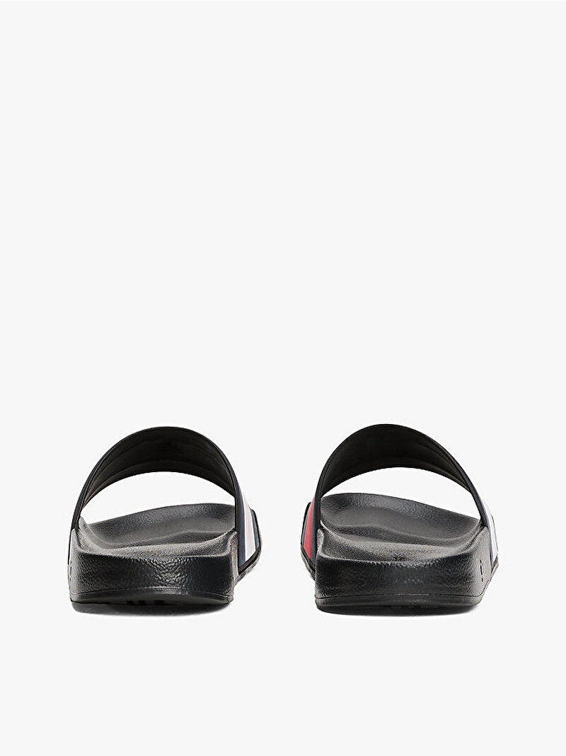 men's rubber th flag beach slippers