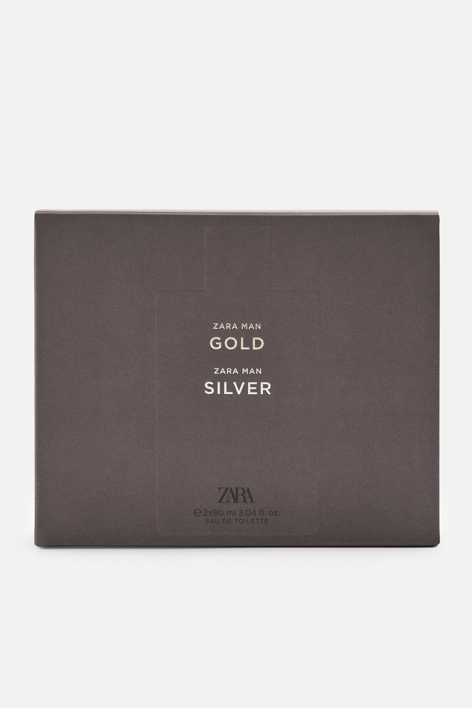 SILVER + GOLD EDT 2 X 90 ML / 3.04 oz