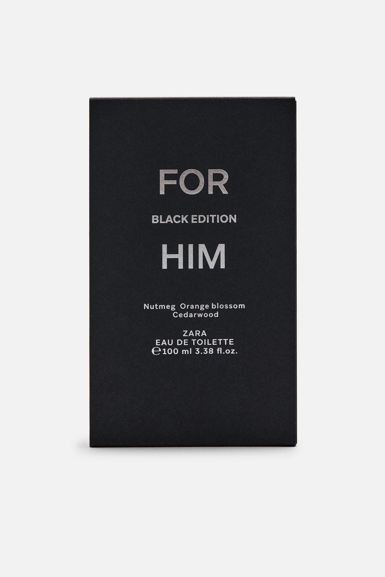 FOR HIM BLACK EDITION EDT 100 ML / 3.38 oz
