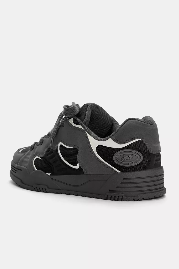 Multi-piece skateboard sneakers