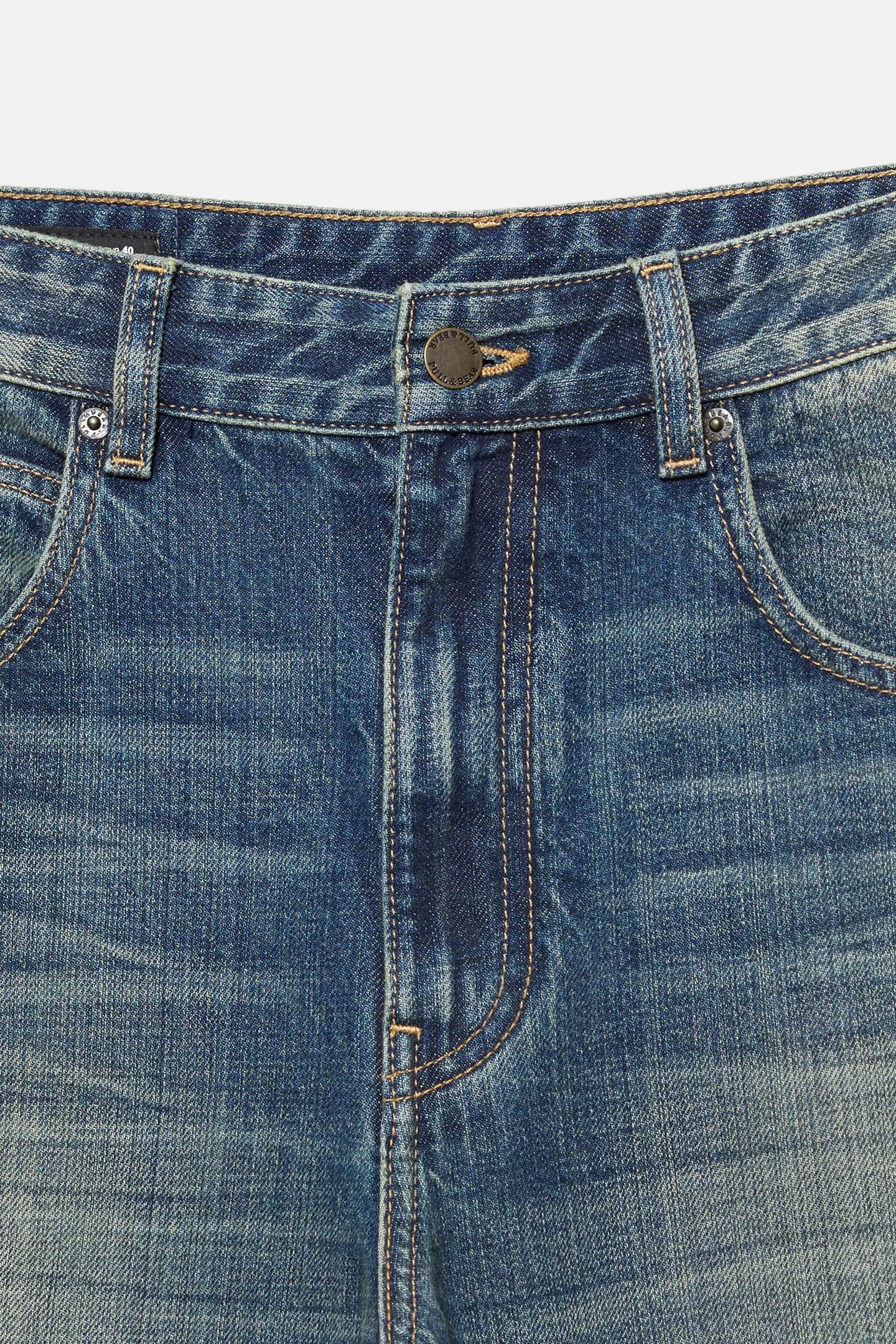 Wide straight jeans