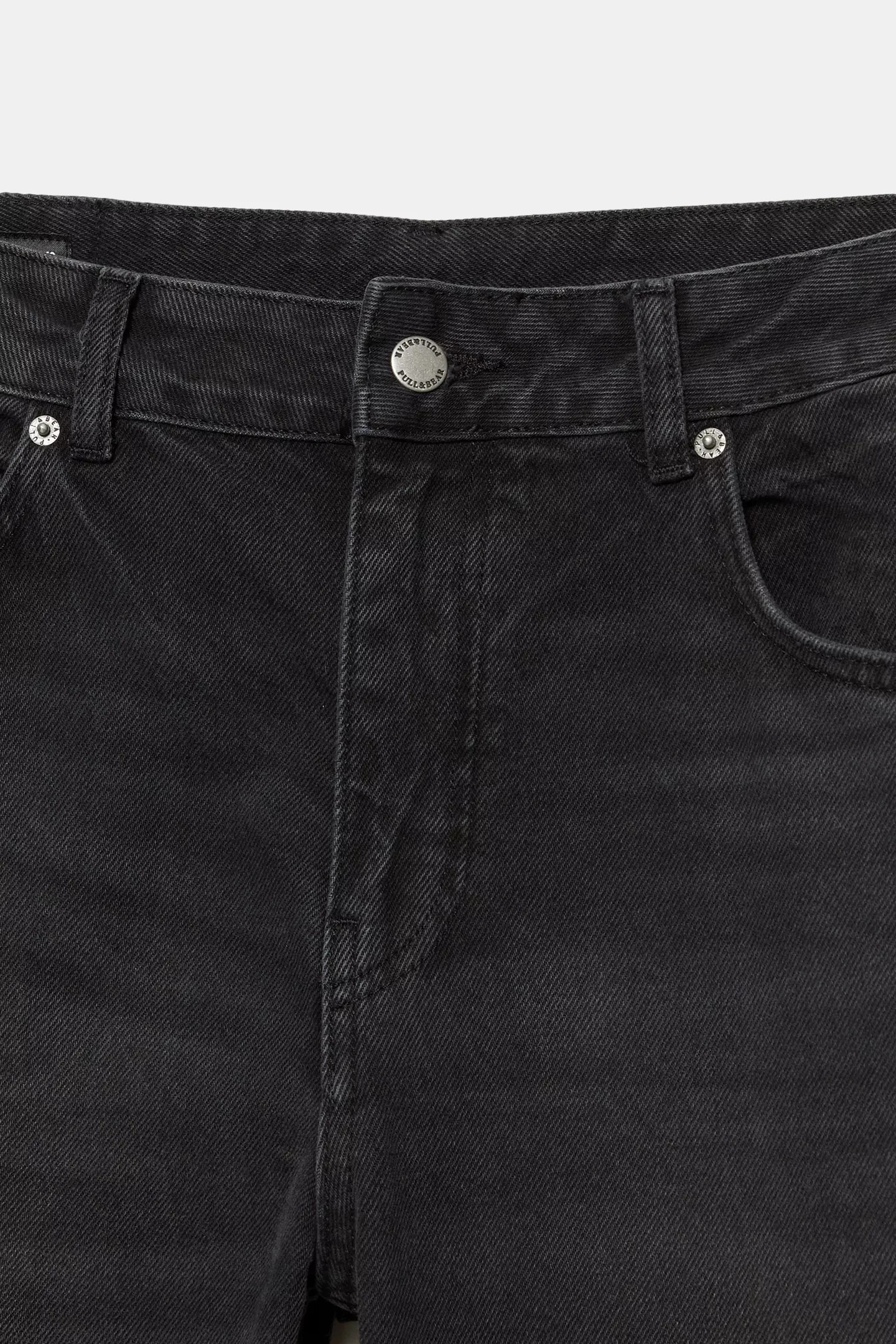 Slim fit bell-leg jeans