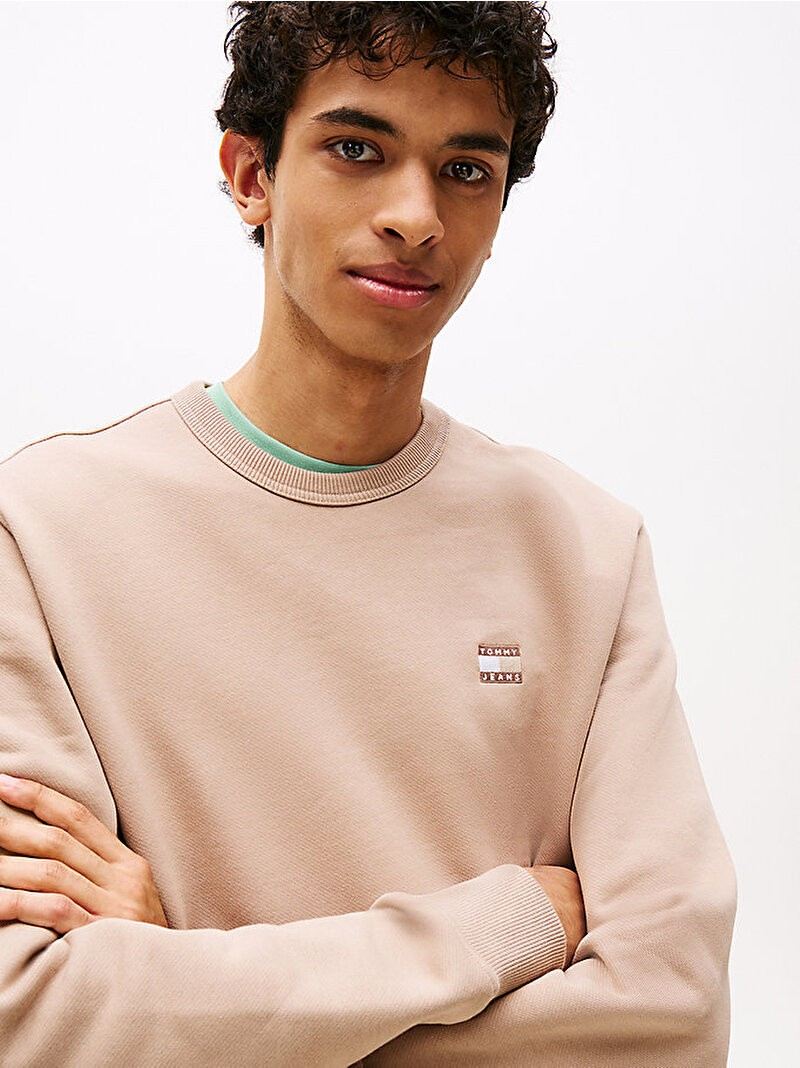 Men's TJM Regular Badge Crew Sweatshirt