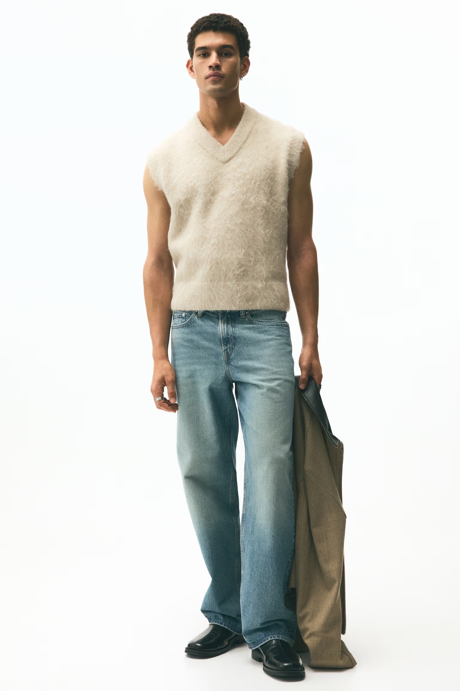 Fluffy Furry Sweater Loose Fit