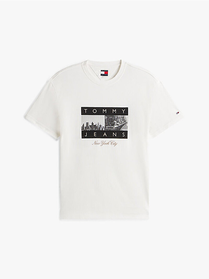 Men's TJM Regular Photo Flag T-Shirt