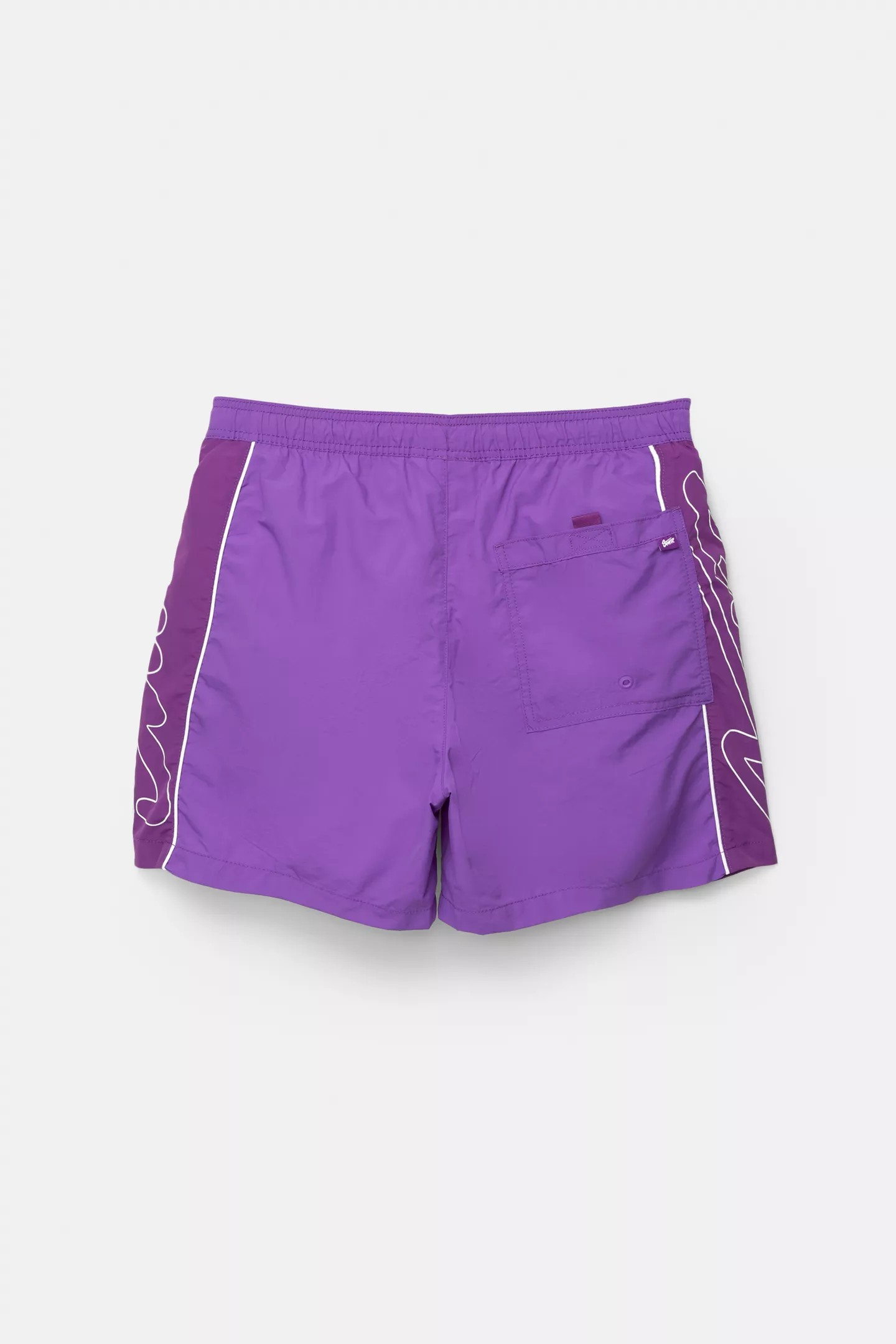 STWD swim shorts with side stripes