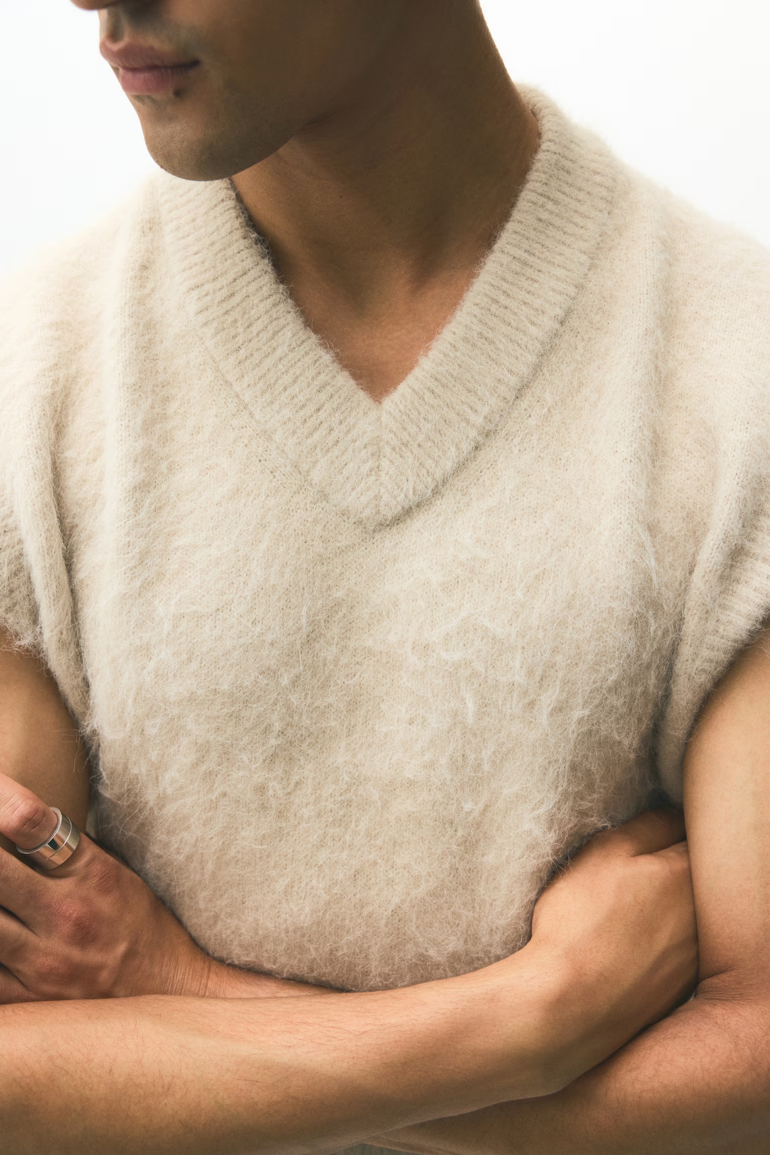 Fluffy Furry Sweater Loose Fit