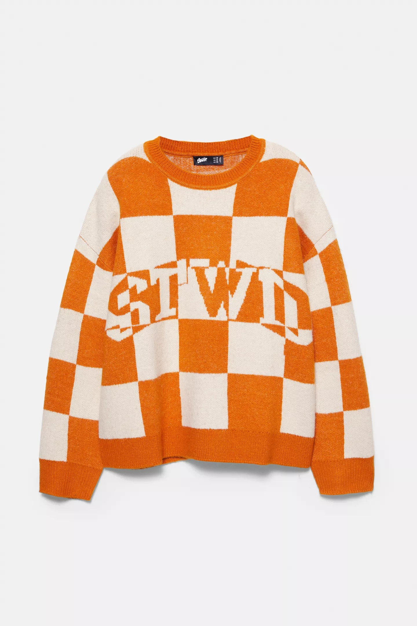 STWD checked sweater
