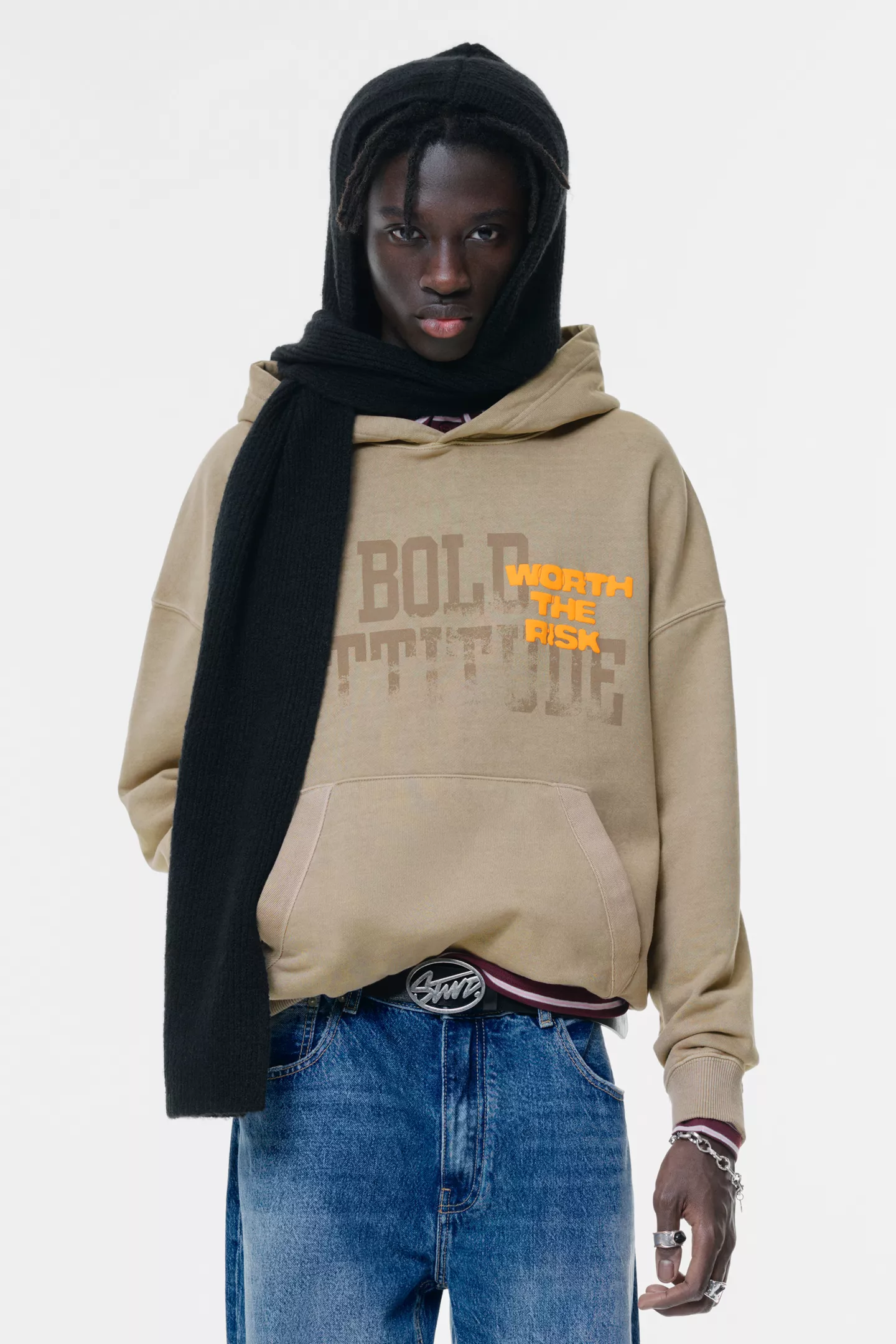 Hooded Bold Attitude sweatshirt