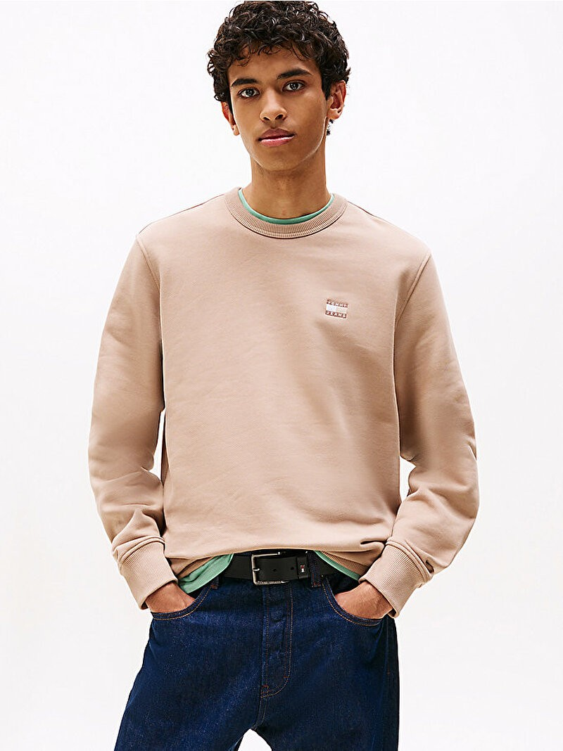 Men's TJM Regular Badge Crew Sweatshirt