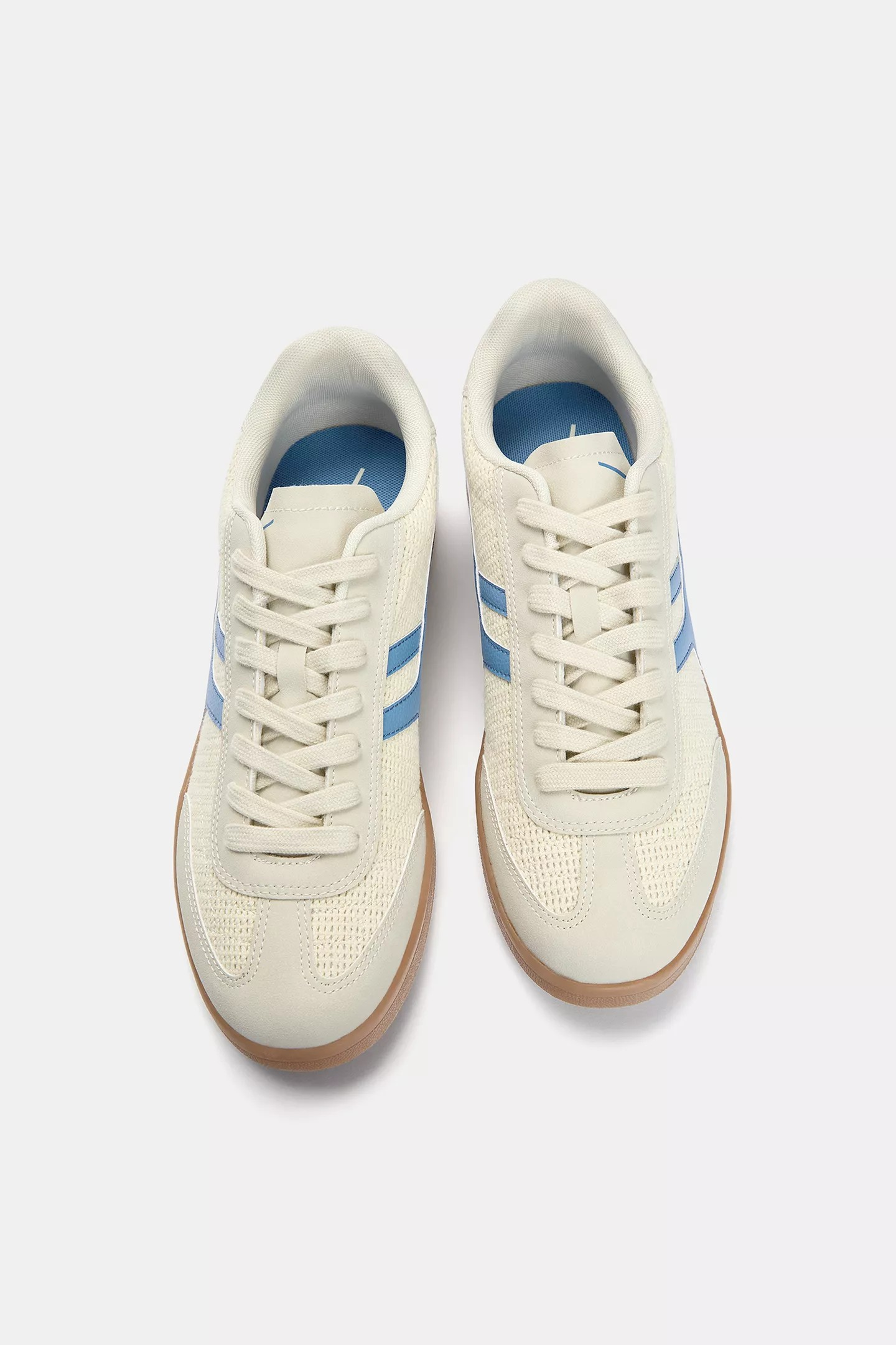 Retro fabric trainers