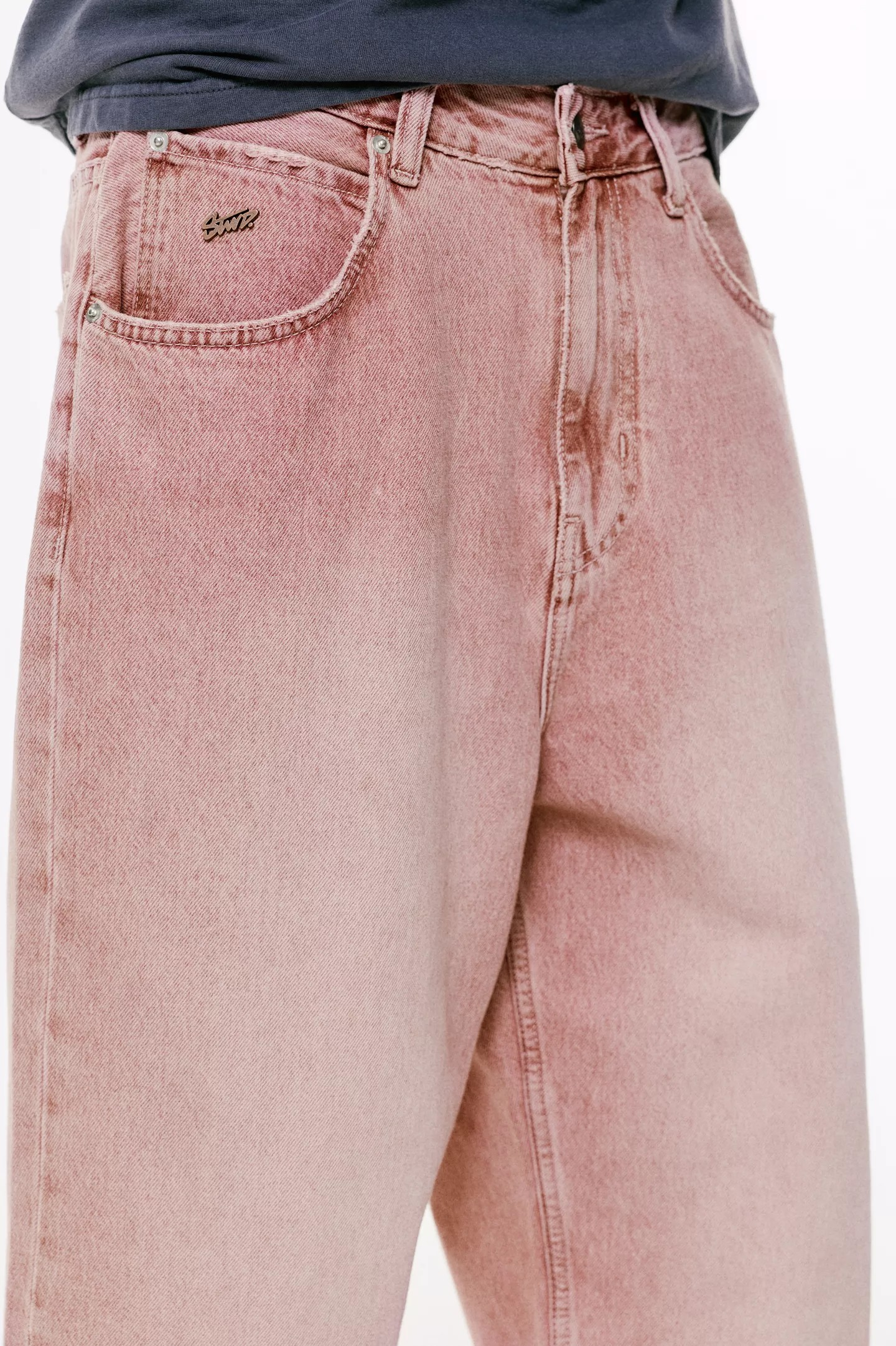 Relaxed fit baggy jeans