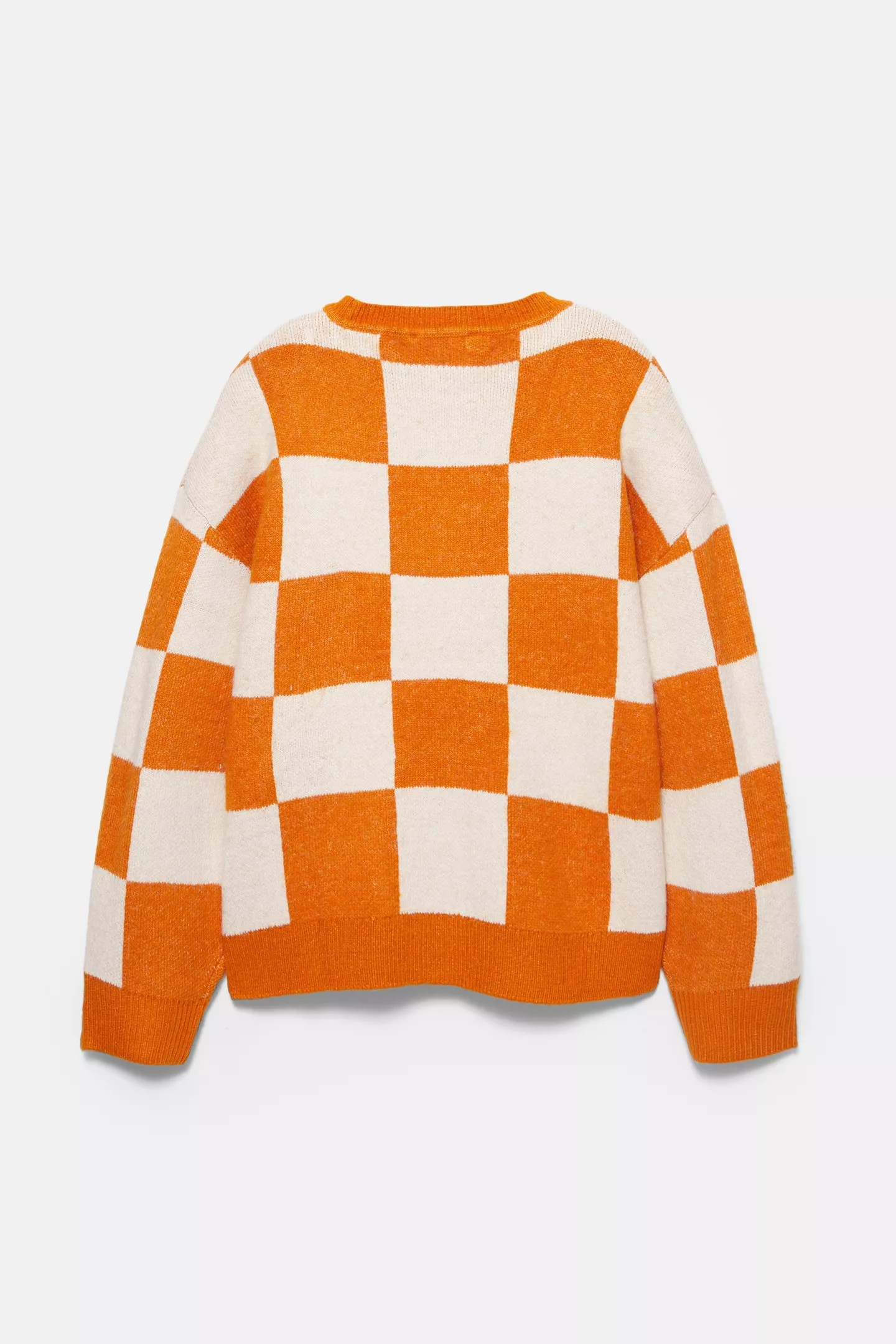 STWD checked sweater