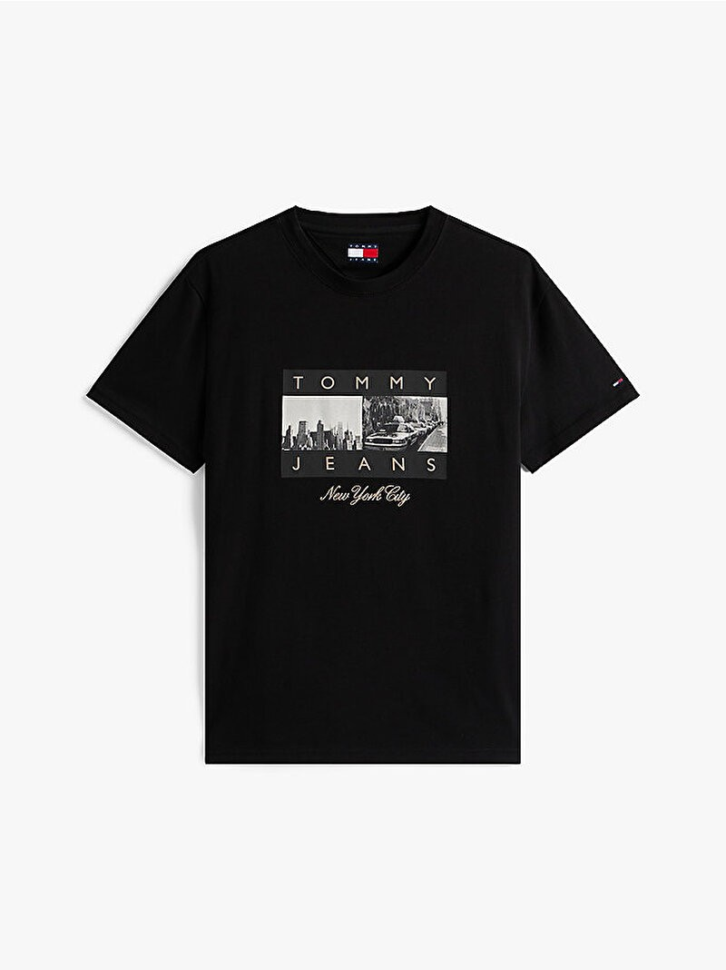 Men's TJM Regular Photo Flag T-Shirt