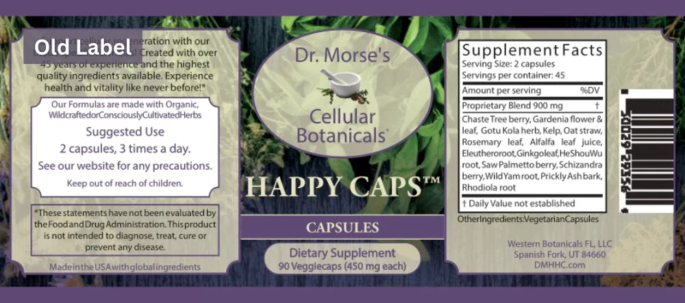 Happy Caps (90 kapsulių)