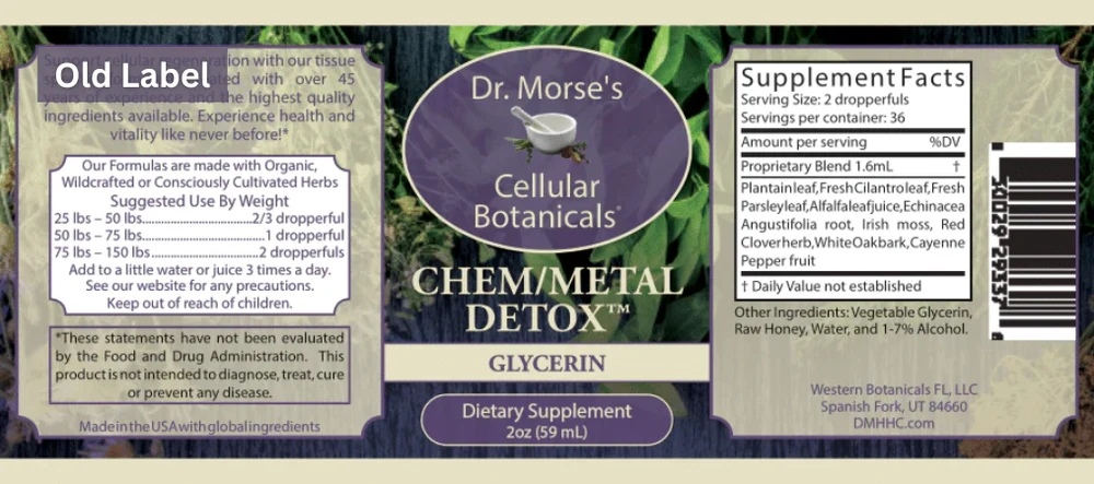 Metal Detox (59 ml glicerinas)