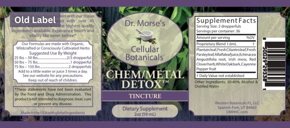 Metal Detox (59 ml tinktūra)