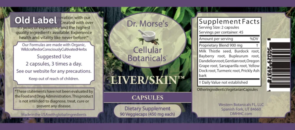 Liver/Skin (90 kapsulių)