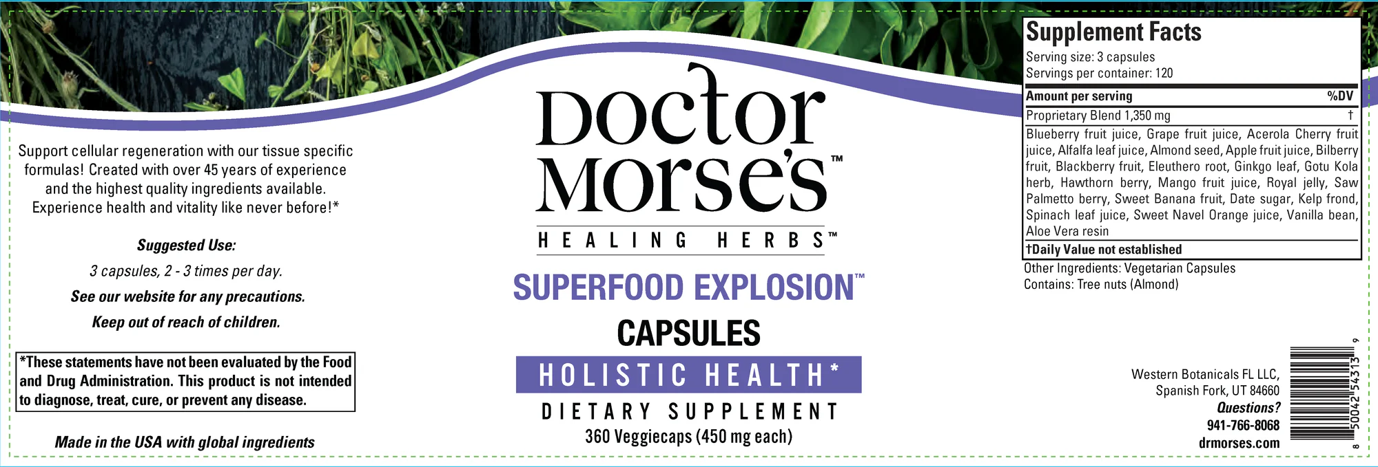 Superfood Explosion (360 kapsulių)