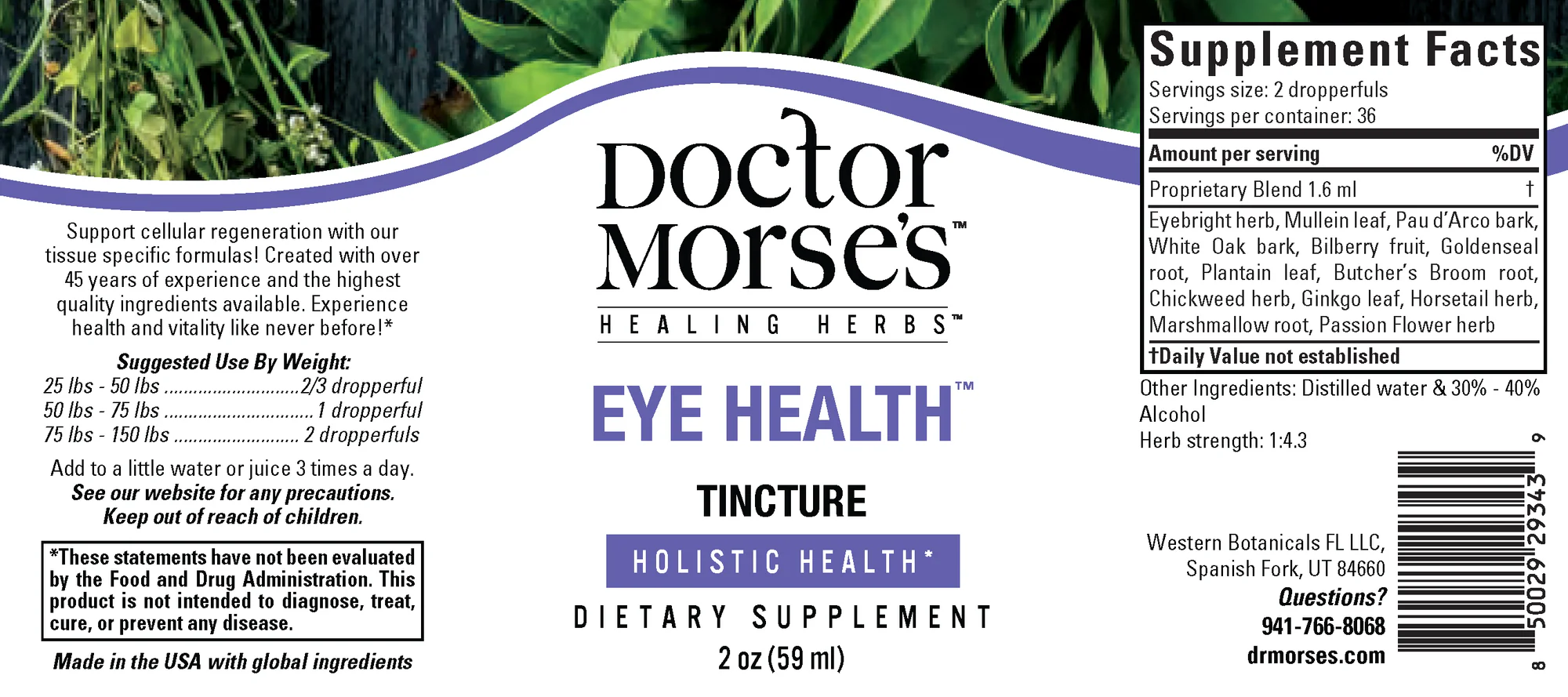 Eye Health (59 ml tinktūra)