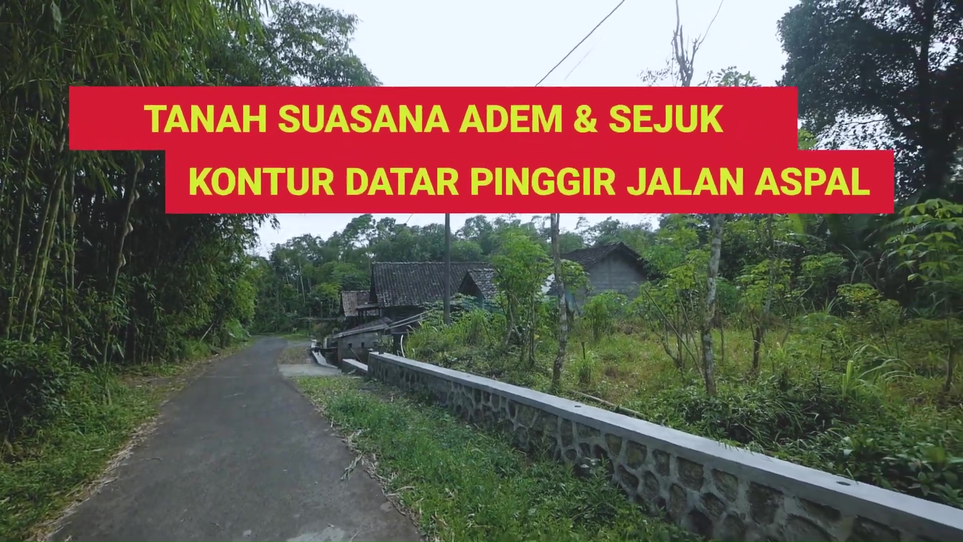 DL-020 (SOLD) Jual Tanah Di Girikerto, Turi, Sleman Seluas 594m² Seharga 225 JT Murah! Pinggir Jalan Aspal