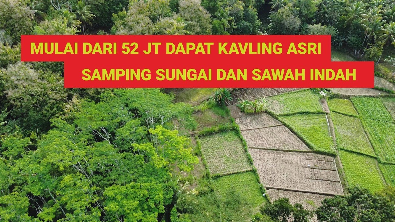 DL-034 Kavling Salima 2! Mulai Dari 52 Juta Dapat Kavling Asri Dekat Bandara Internasional Yogyakarta