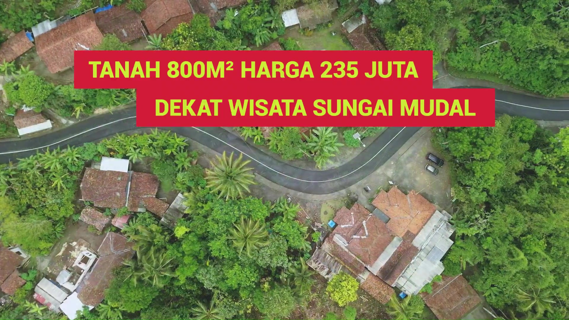 DL-037 TURUN HARGA! 195 juta Tanah Seluas 800m² Berada Di Dekat Wisata Sungai Mudal