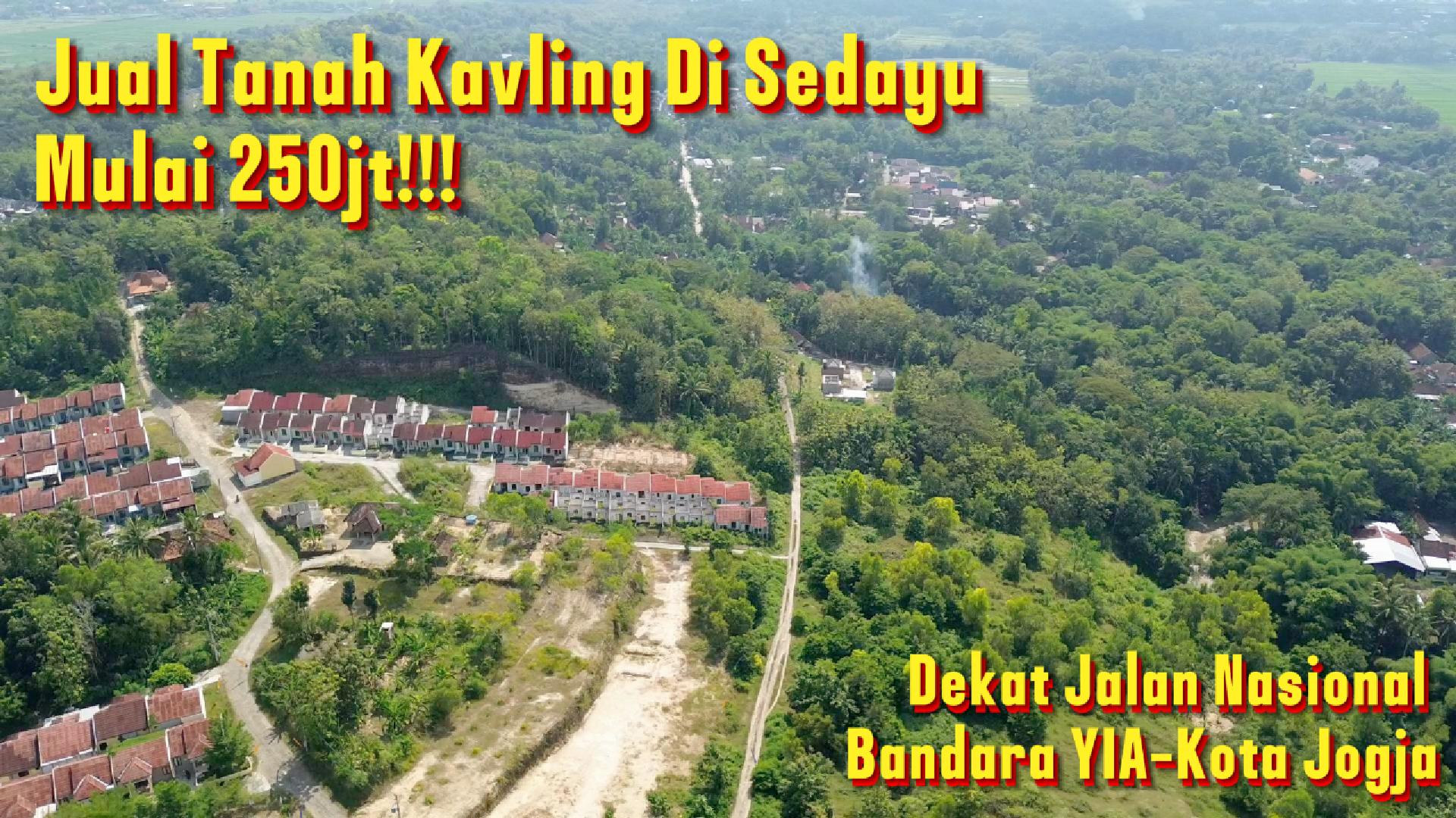 DL-003 Dijual Tanah Kavling Terjangkau Di Sedayu Mulai 250Jutaan!!! Dekat Jalan Provinsi Dan Bandara NYIA