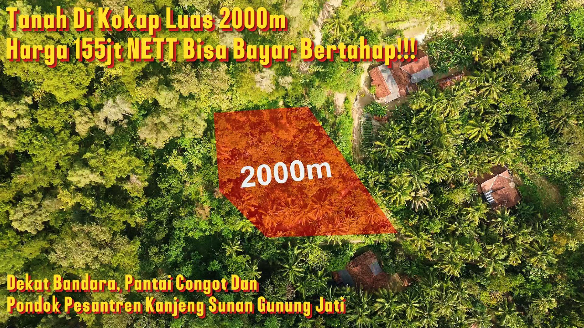 DL-043 (SOLD) Jual Tanah MURAH Di Kokap Luas 2000m² Harga 155jt Nett Dekat Bandara YIA Dan Pesantren!!!
